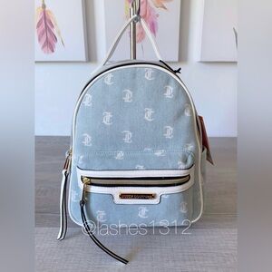 JUICY COUTURE Bag Rosie Mini Backpack - Blue Denim